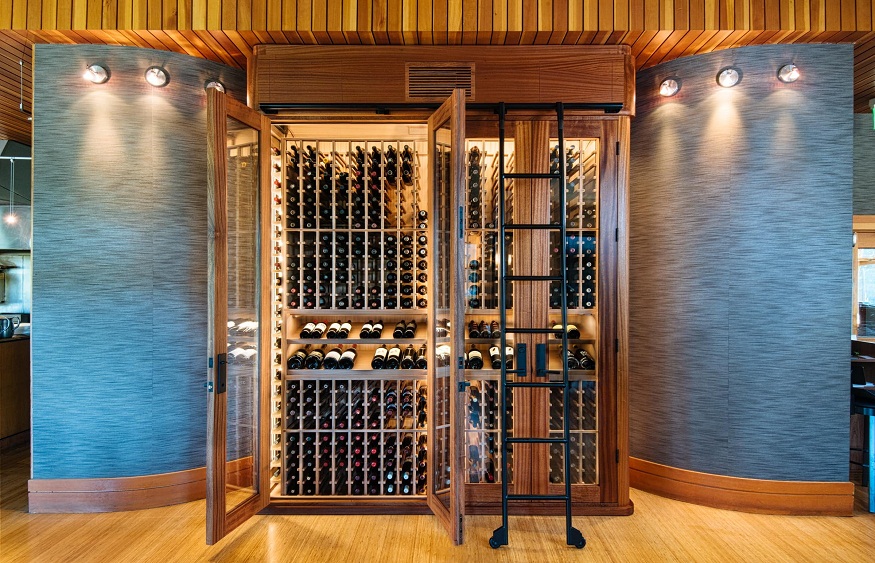 Display Racks for Wine Cellars