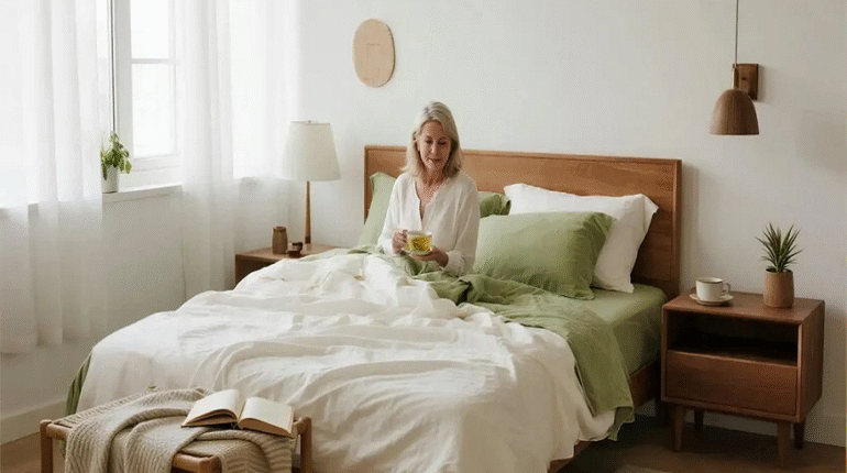 Cooling sheets for menopause hot flashes