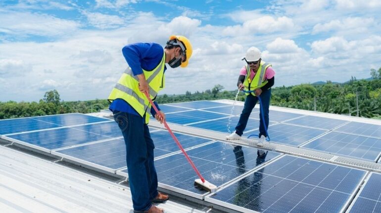 solar panel cleaning NJ