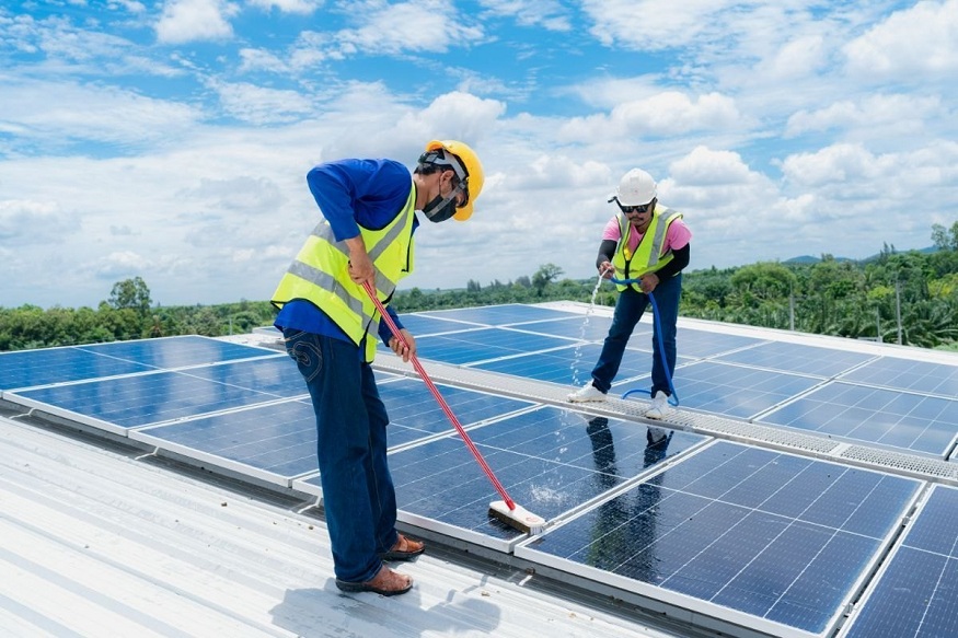 solar panel cleaning NJ